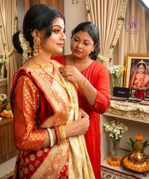 professional bridal makeup artist in kolkata